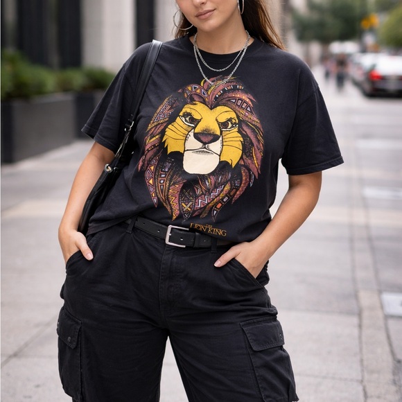 Disney Tops - Disney Lion King Black T-Shirt